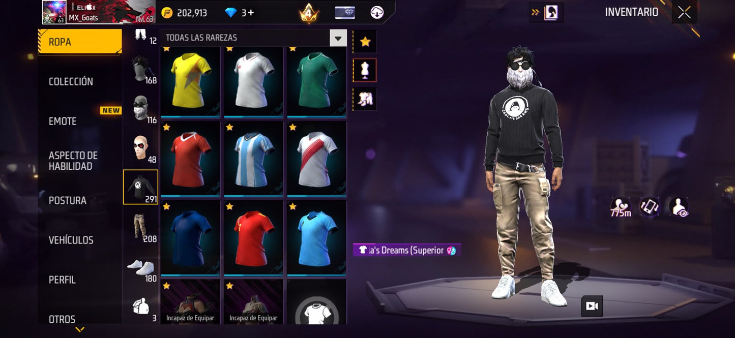 🔥 Cuenta Free Fire