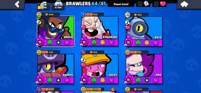 508 CLASH + BRAWL! 10,095 COPAS! 2 CARTAS AL 15! 7 CARTAS AL 14! 1 HEROE! 4 CARTAS EVOLUTIVAS! 52 EMOTES MUY PEDIDOS! Y BRAWL! 64/81 BRAWLERS! 13 BRAWLERS CON HYPERCARGA! 5 BRAWLERS AL MAX! (399mx) @everyone