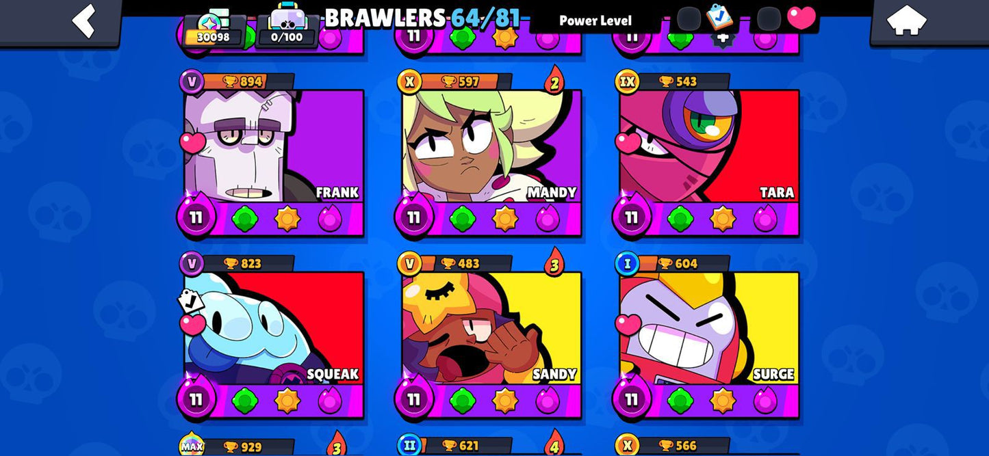 508 CLASH + BRAWL! 10,095 COPAS! 2 CARTAS AL 15! 7 CARTAS AL 14! 1 HEROE! 4 CARTAS EVOLUTIVAS! 52 EMOTES MUY PEDIDOS! Y BRAWL! 64/81 BRAWLERS! 13 BRAWLERS CON HYPERCARGA! 5 BRAWLERS AL MAX! (399mx) @everyone