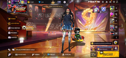 🔥 Cuenta Free Fire