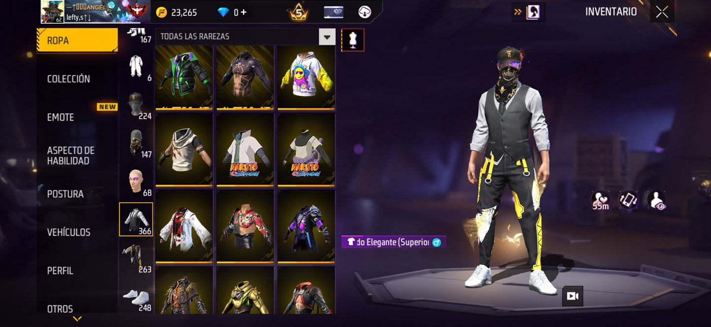 🔥 Cuenta Free Fire