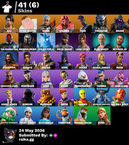 🎮 Cuenta Fortnite