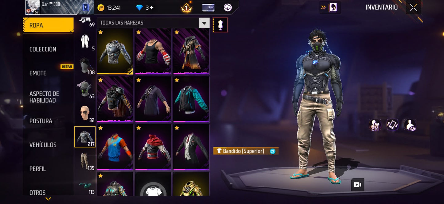 🔥 Cuenta Free Fire