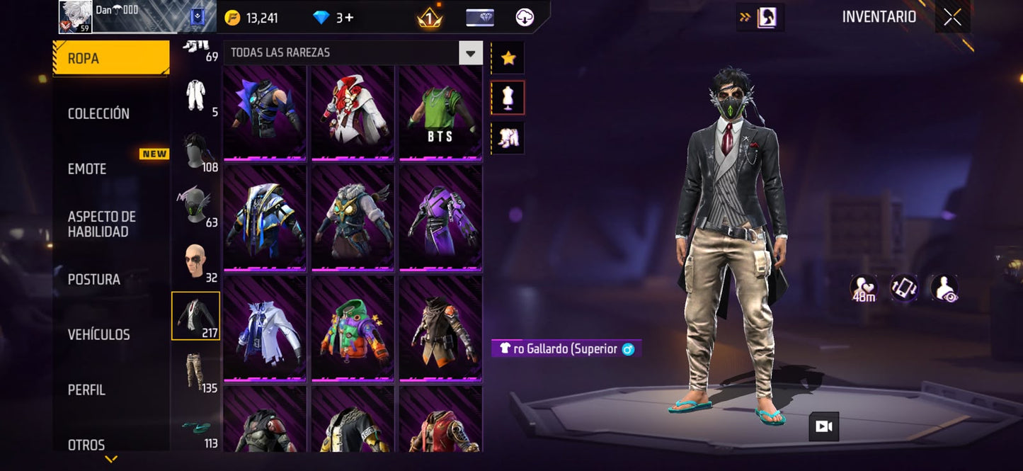 🔥 Cuenta Free Fire
