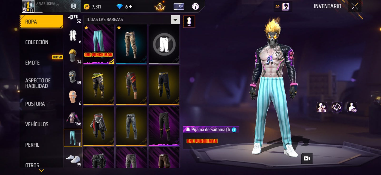 🔥 Cuenta Free Fire