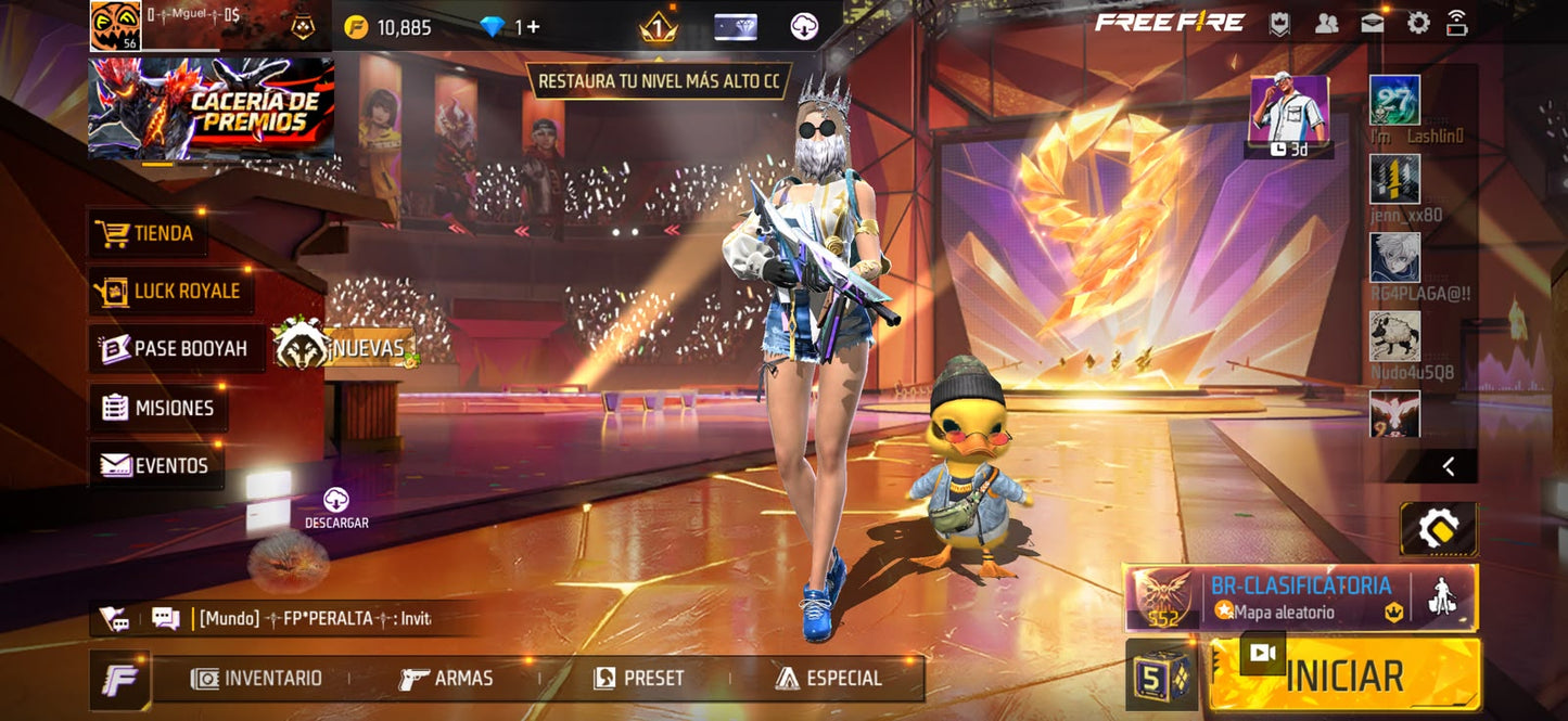 🔥 Cuenta Free Fire