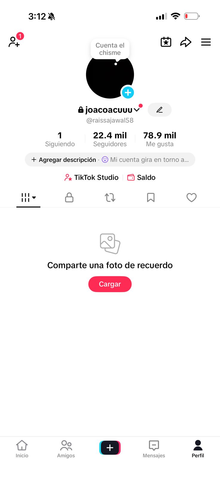 62 TIKTOK! 22.4k SEGUIDORES! 78.9K LIKES! BUENISIMA PARA LIVES Y MONETIZAR (1899mx) ! @everyone