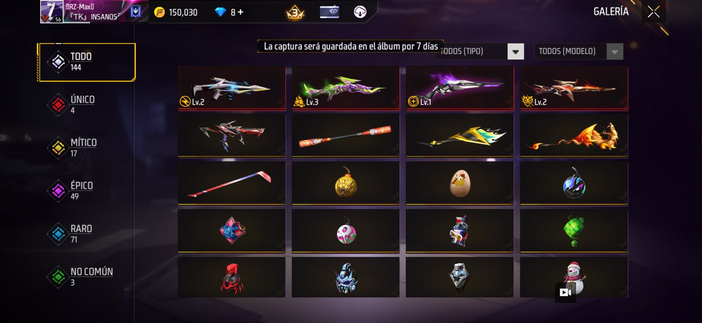 🔥 Cuenta Free Fire