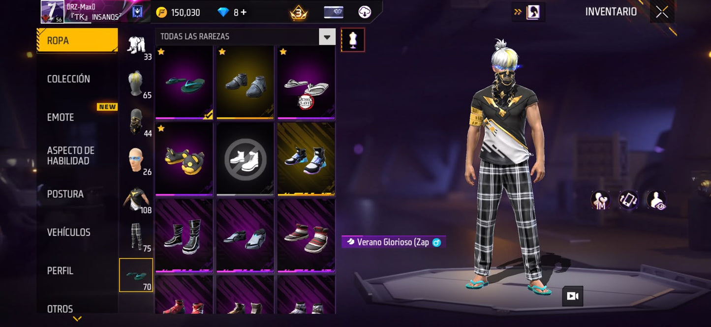 🔥 Cuenta Free Fire
