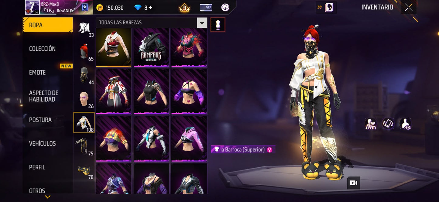 🔥 Cuenta Free Fire