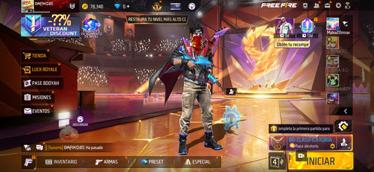 🔥 Cuenta Free Fire