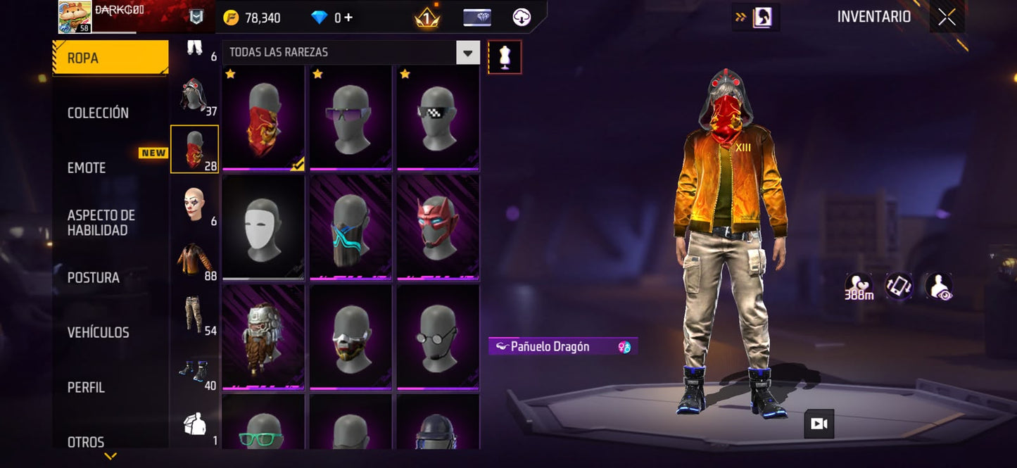 🔥 Cuenta Free Fire