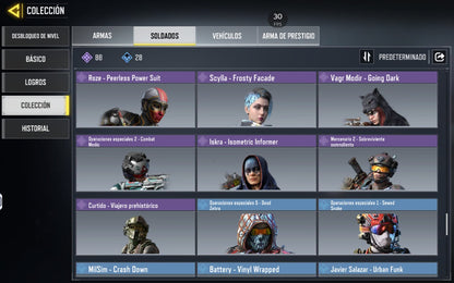 🎖️ Cuenta COD Mobile