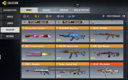 🎖️ Cuenta COD Mobile