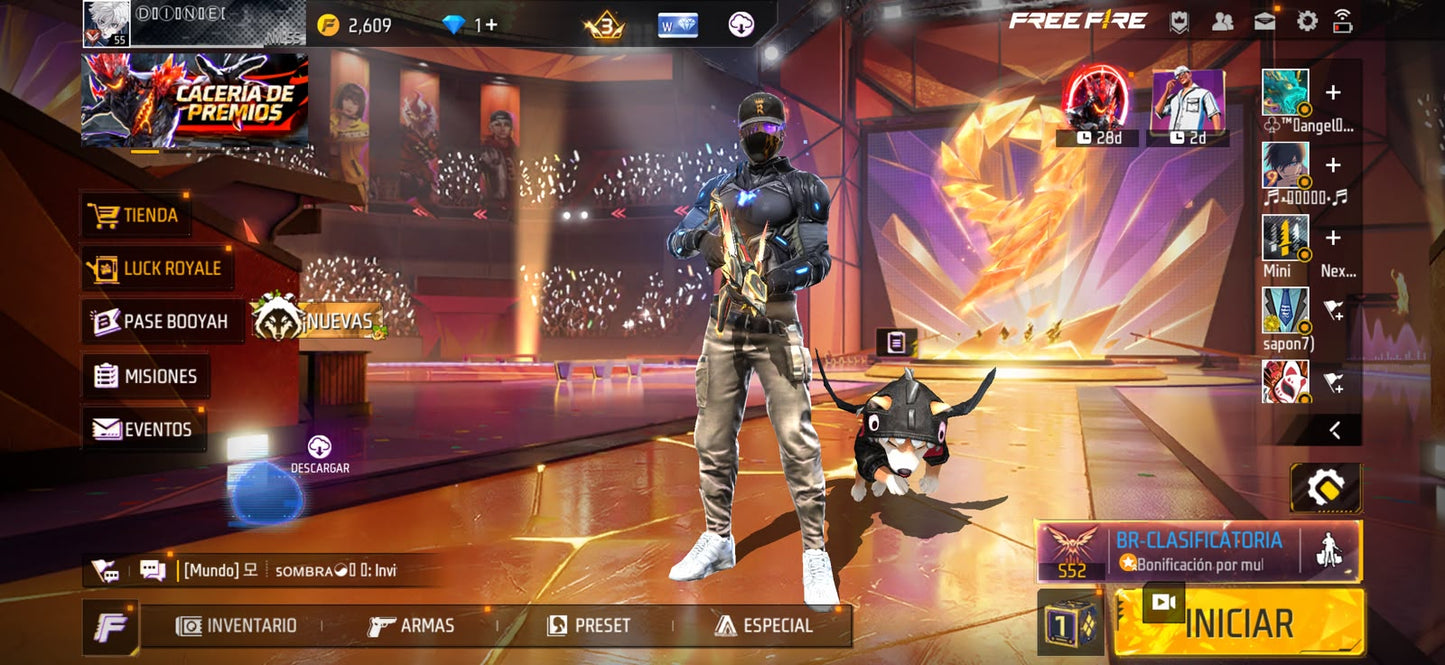 🔥 Cuenta Free Fire