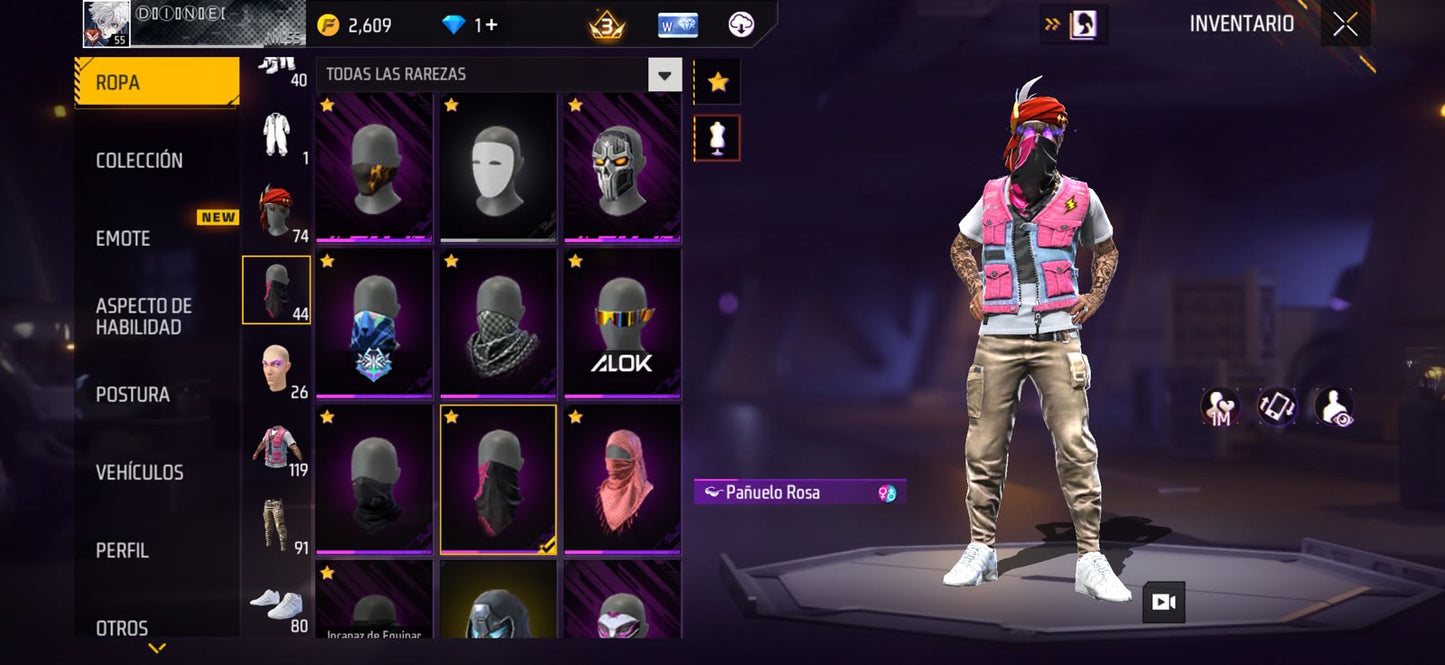 🔥 Cuenta Free Fire