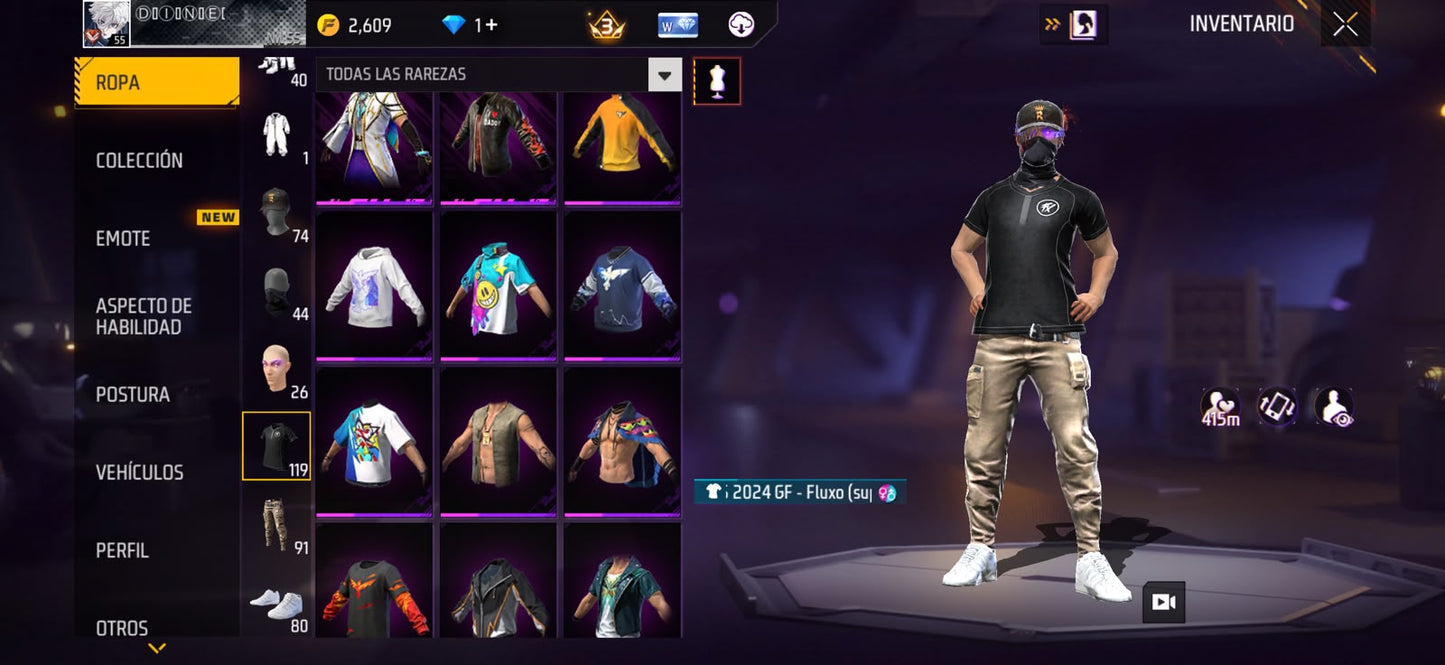 🔥 Cuenta Free Fire