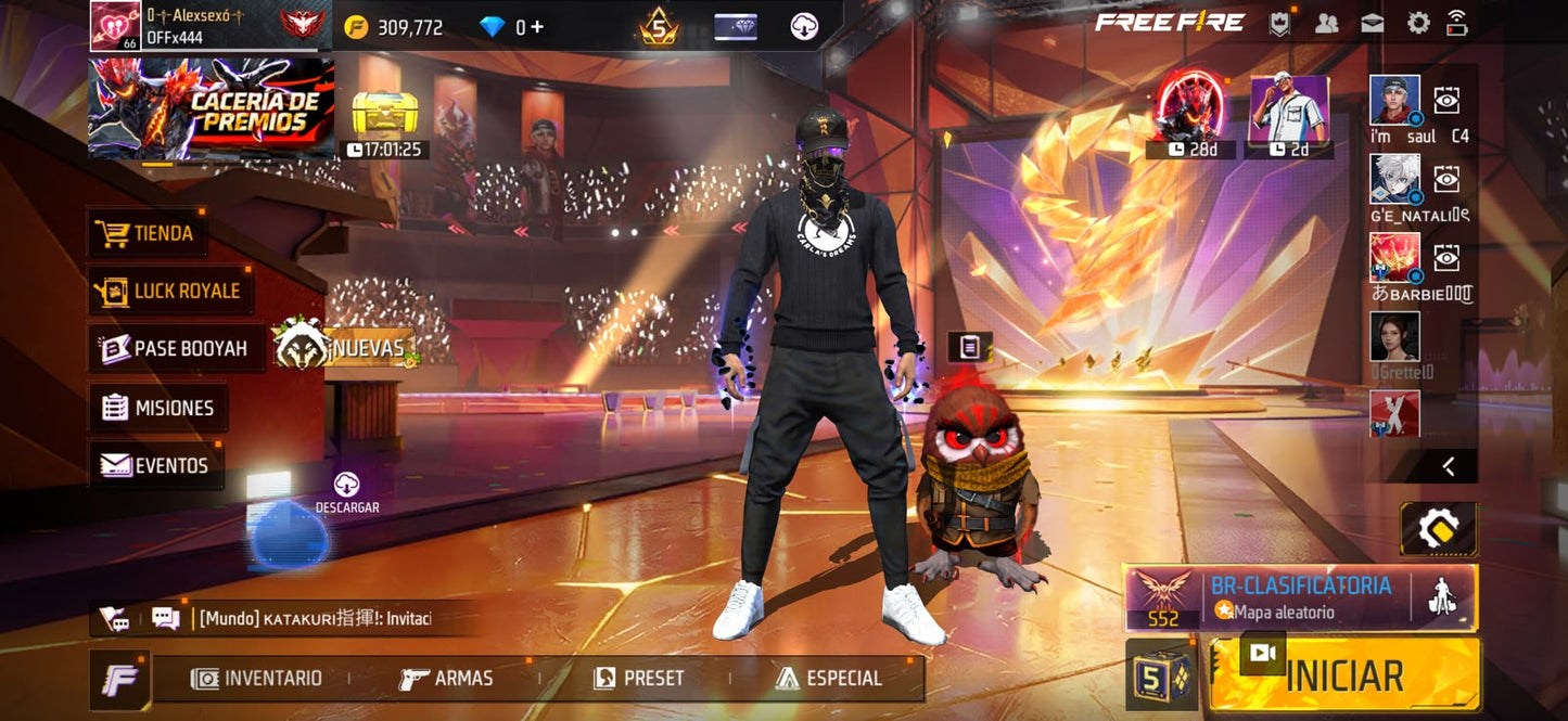 🔥 Cuenta Free Fire