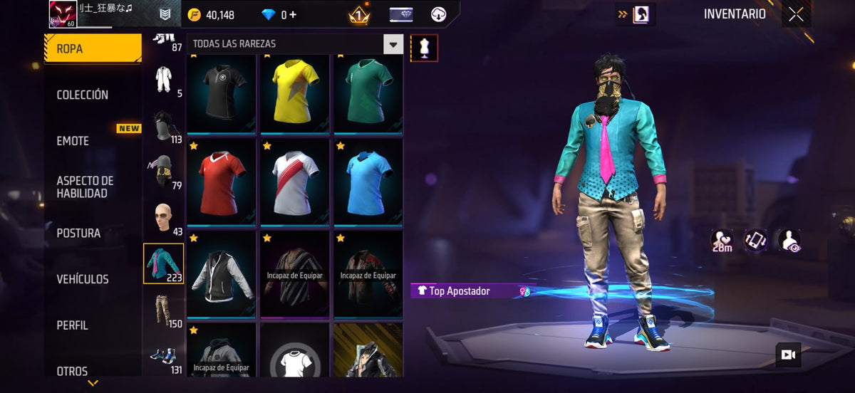 🔥 Cuenta Free Fire
