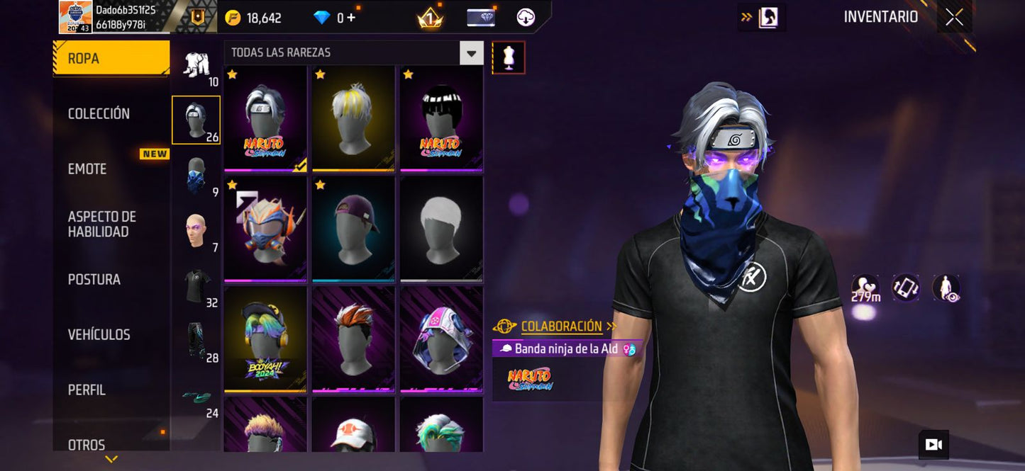 🔥 Cuenta Free Fire