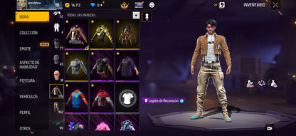 🔥 Cuenta Free Fire