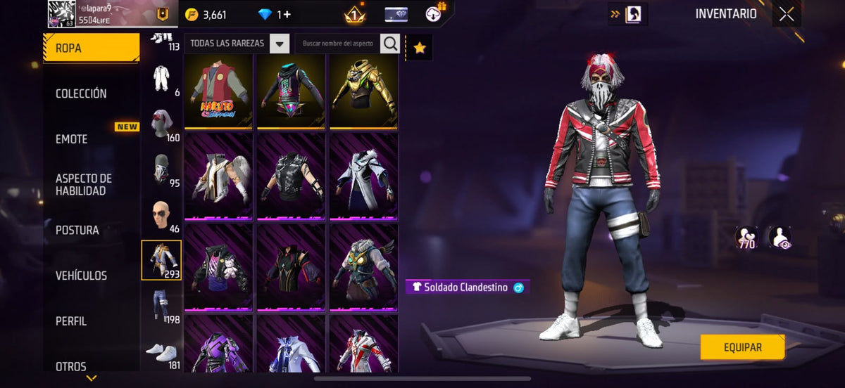 🔥 Cuenta Free Fire