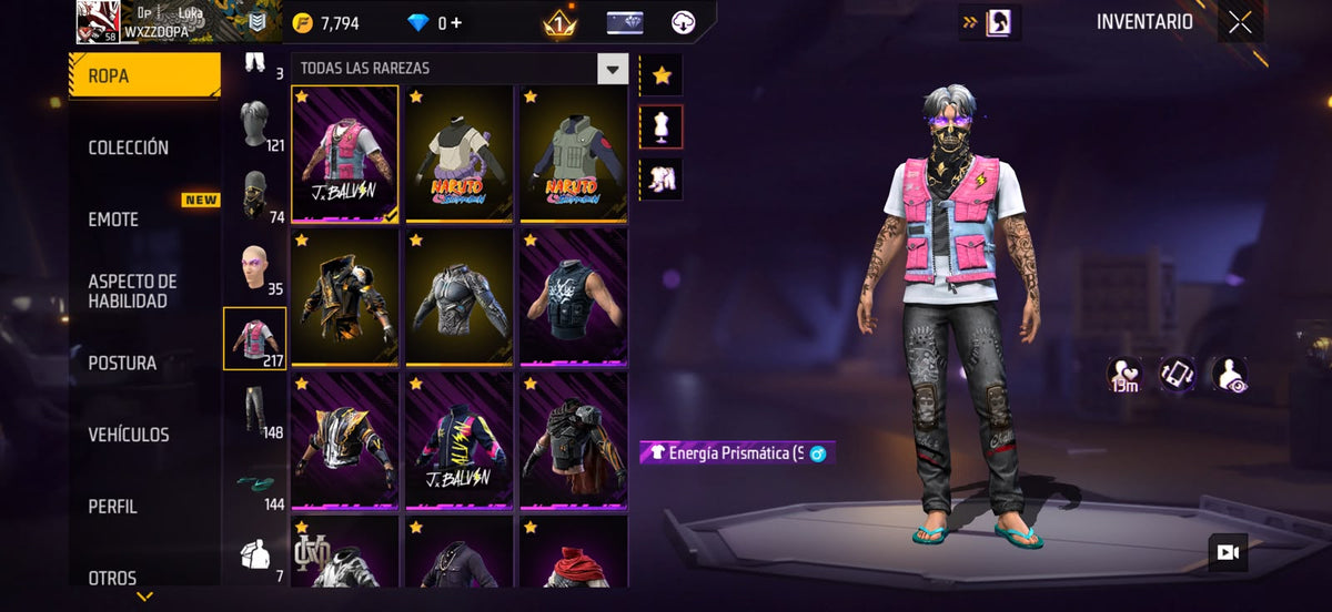 🔥 Cuenta Free Fire