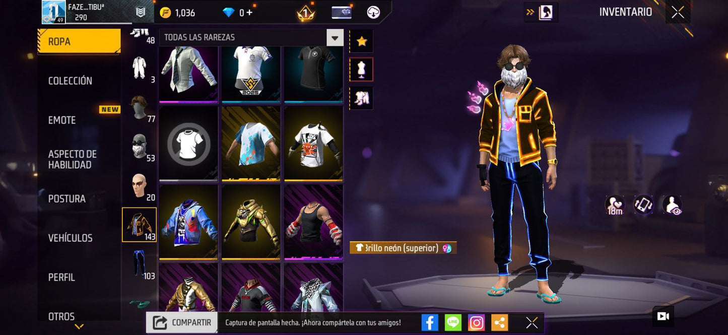 🔥 Cuenta Free Fire