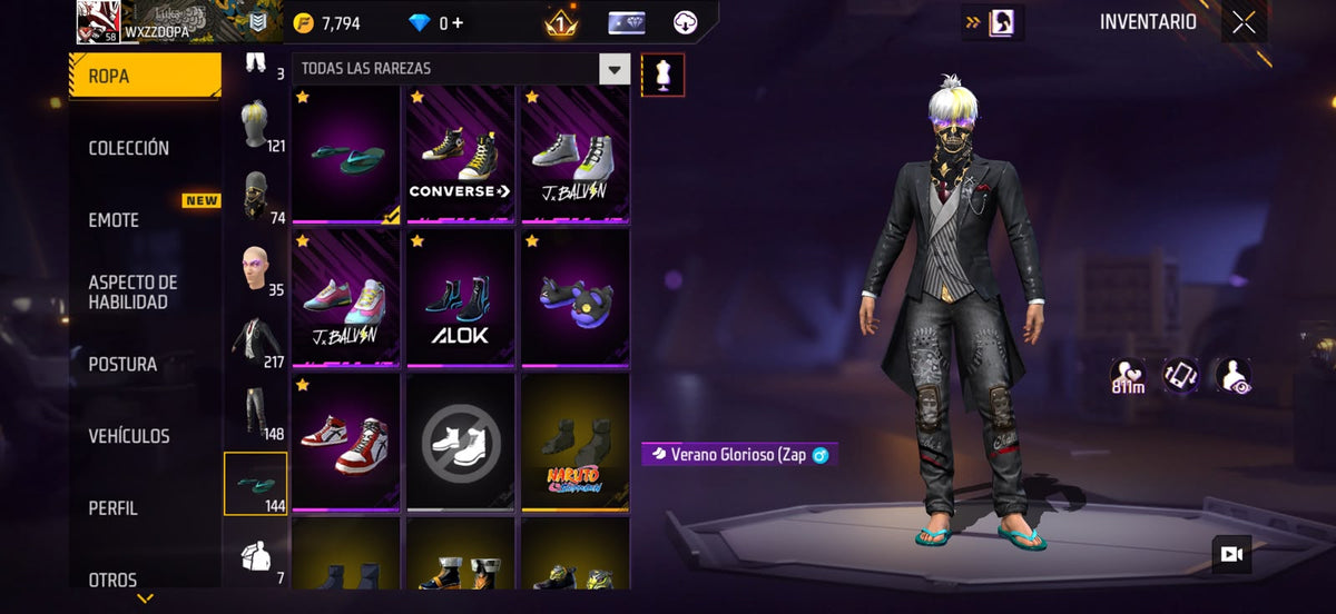 🔥 Cuenta Free Fire