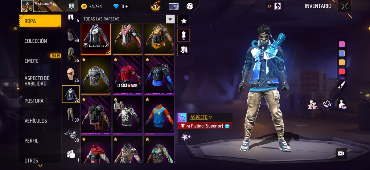 🔥 Cuenta Free Fire