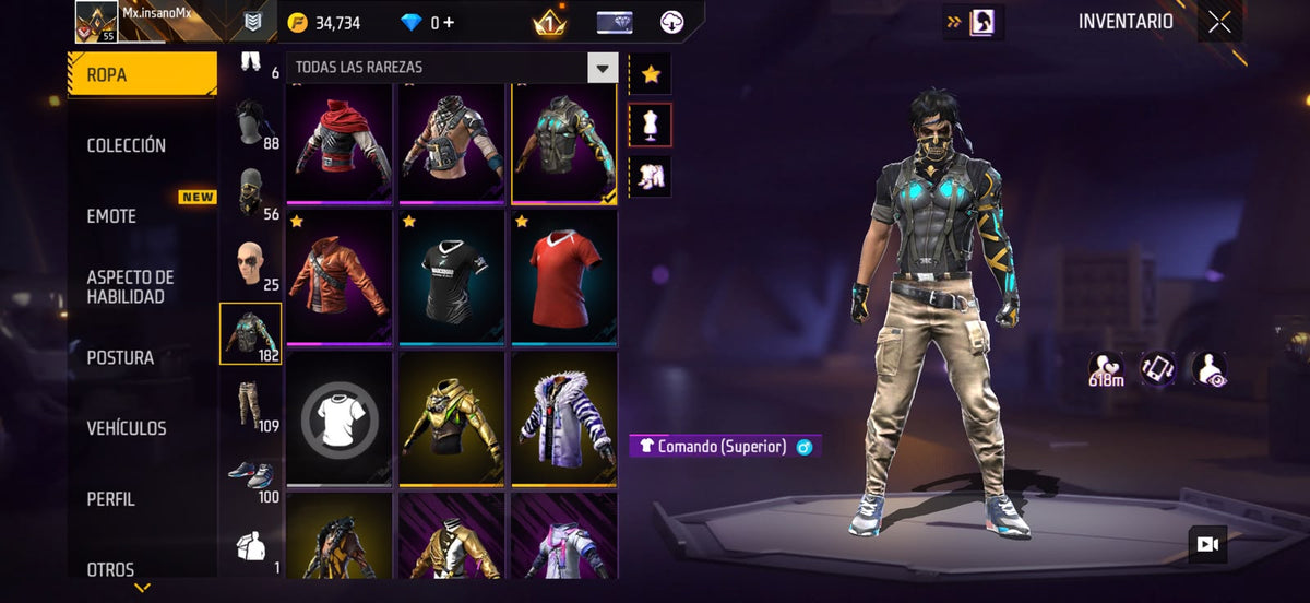 🔥 Cuenta Free Fire
