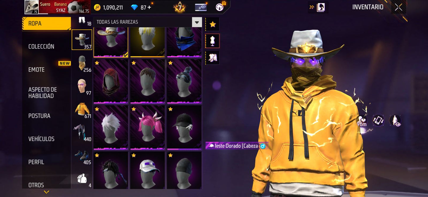 🔥 Cuenta Free Fire