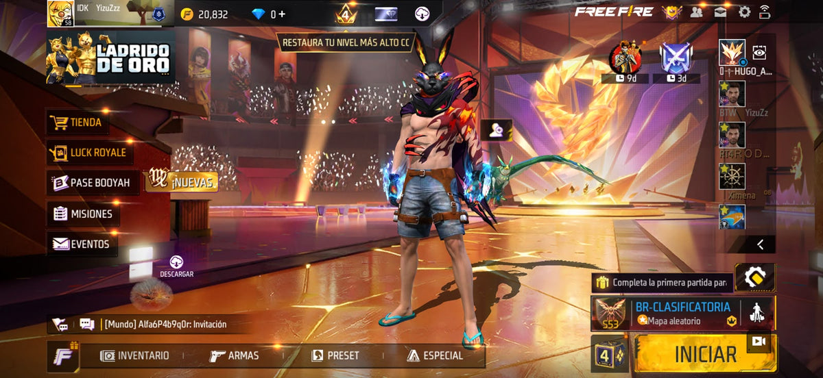 🔥 Cuenta Free Fire