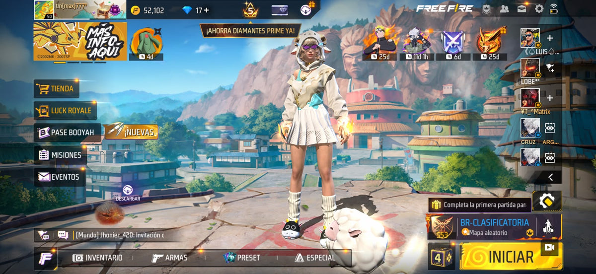 🔥 Cuenta Free Fire