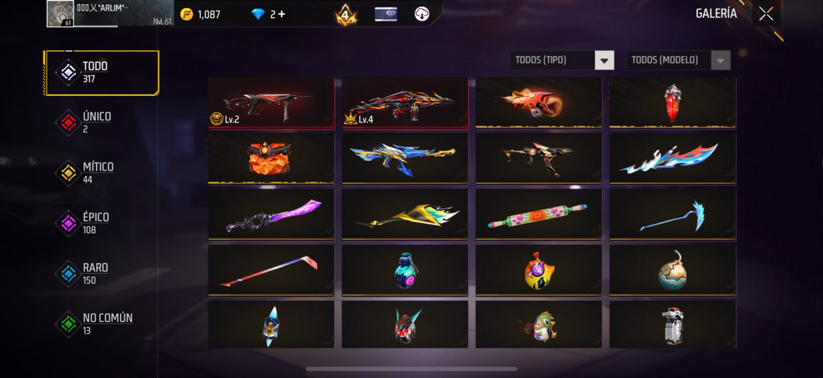 🔥 Cuenta Free Fire