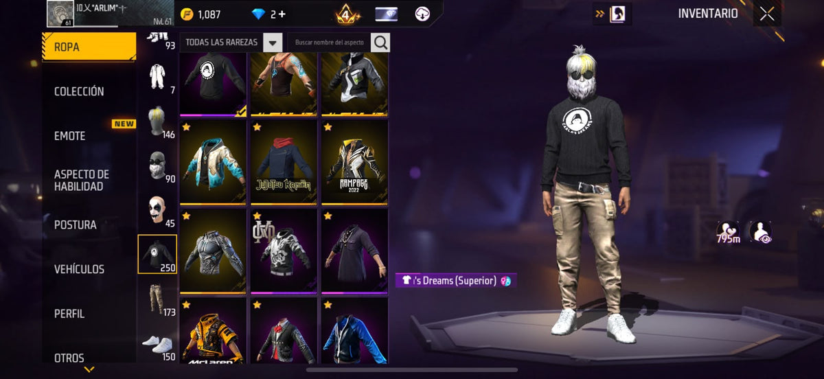 🔥 Cuenta Free Fire