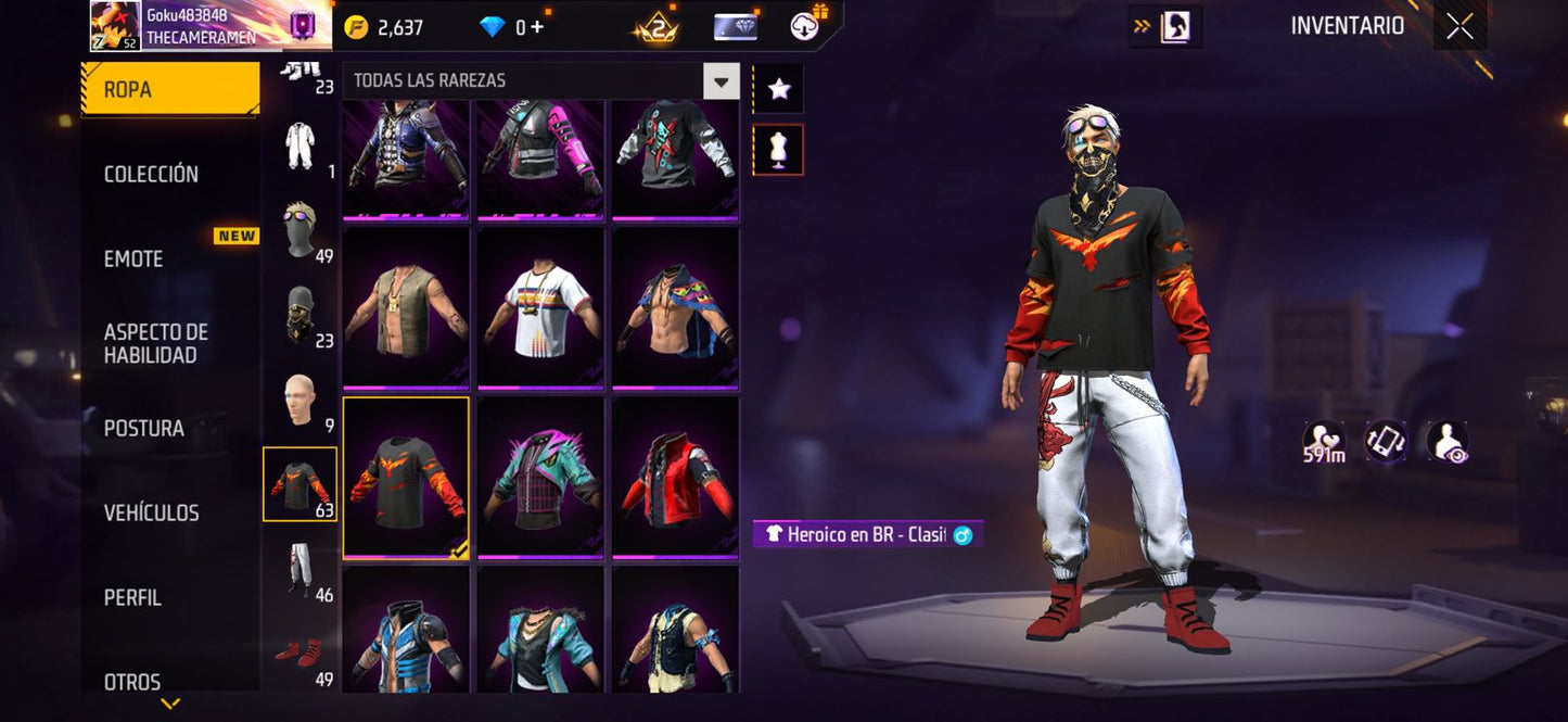 🔥 Cuenta Free Fire