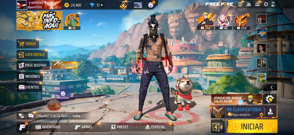 🔥 Cuenta Free Fire