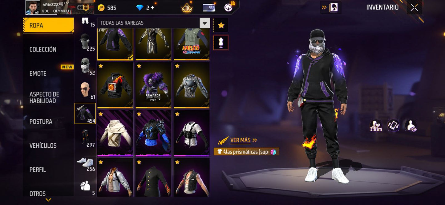 🔥 Cuenta Free Fire