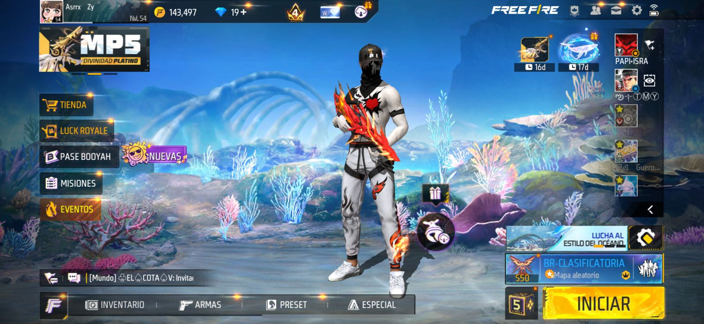 🔥 Cuenta Free Fire