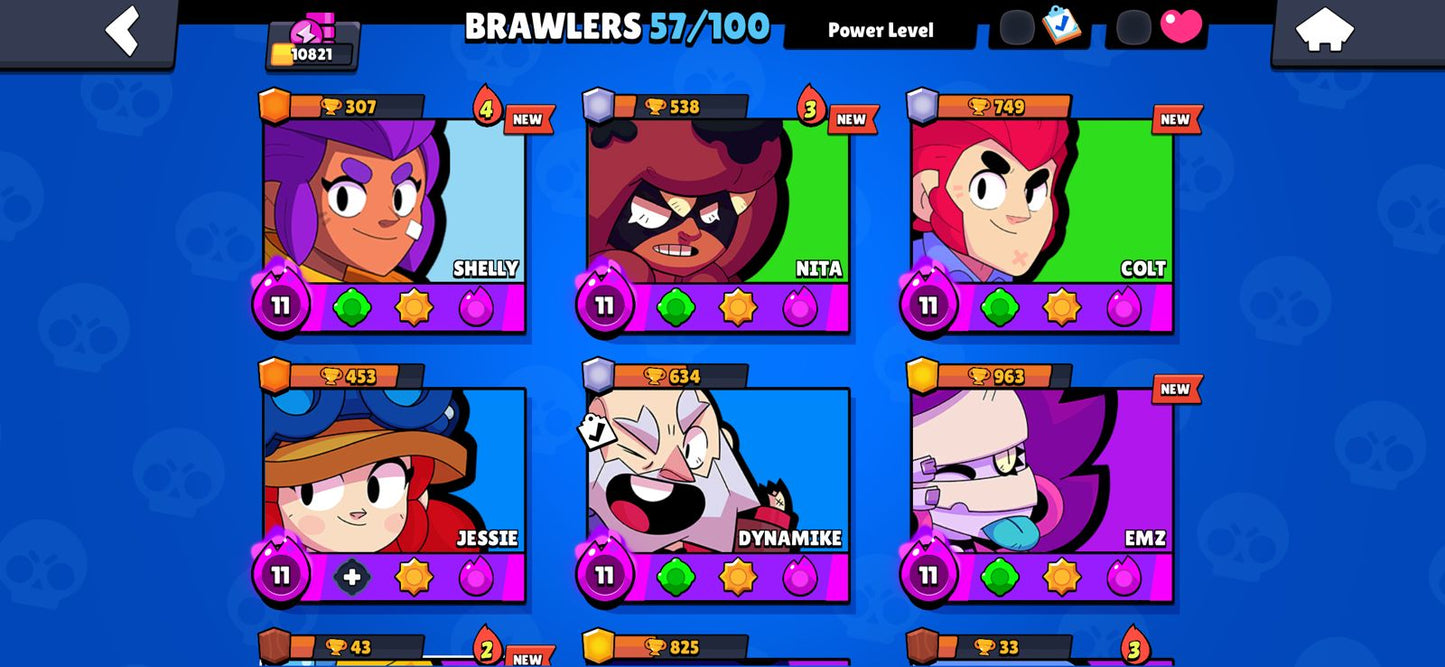 ⚡ Cuenta Brawl Stars