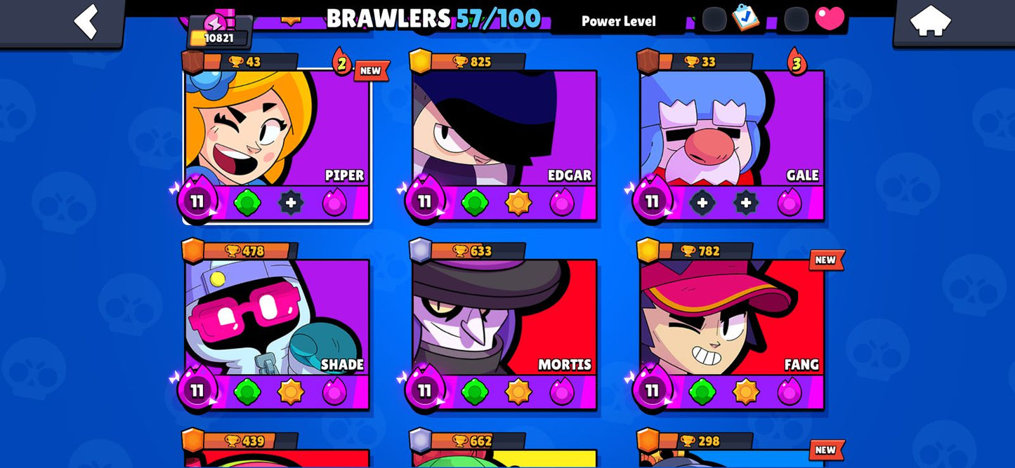 ⚡ Cuenta Brawl Stars
