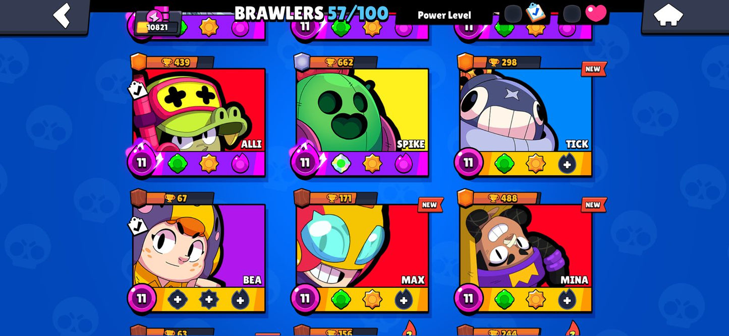 ⚡ Cuenta Brawl Stars