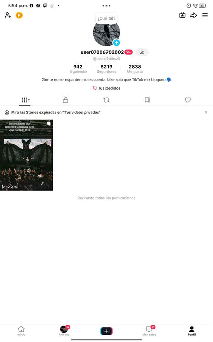 📱 Cuenta TikTok