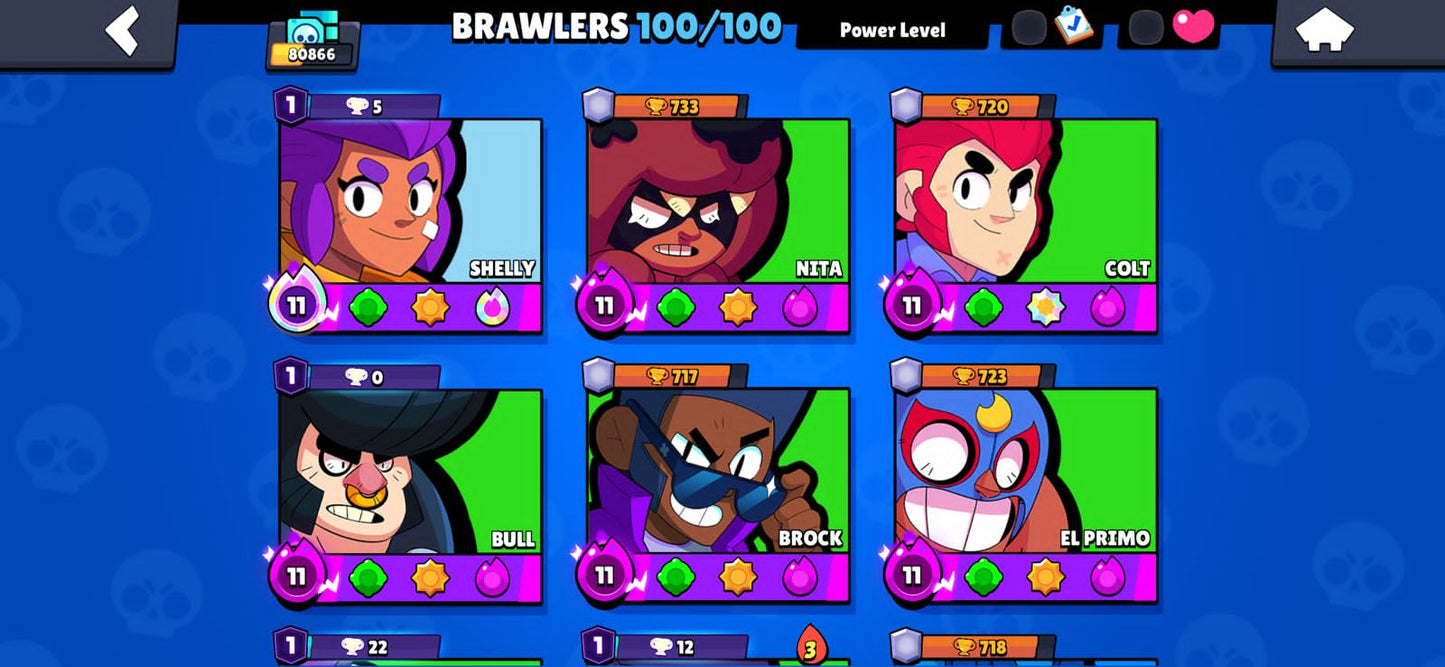 ⚡ Cuenta Brawl Stars