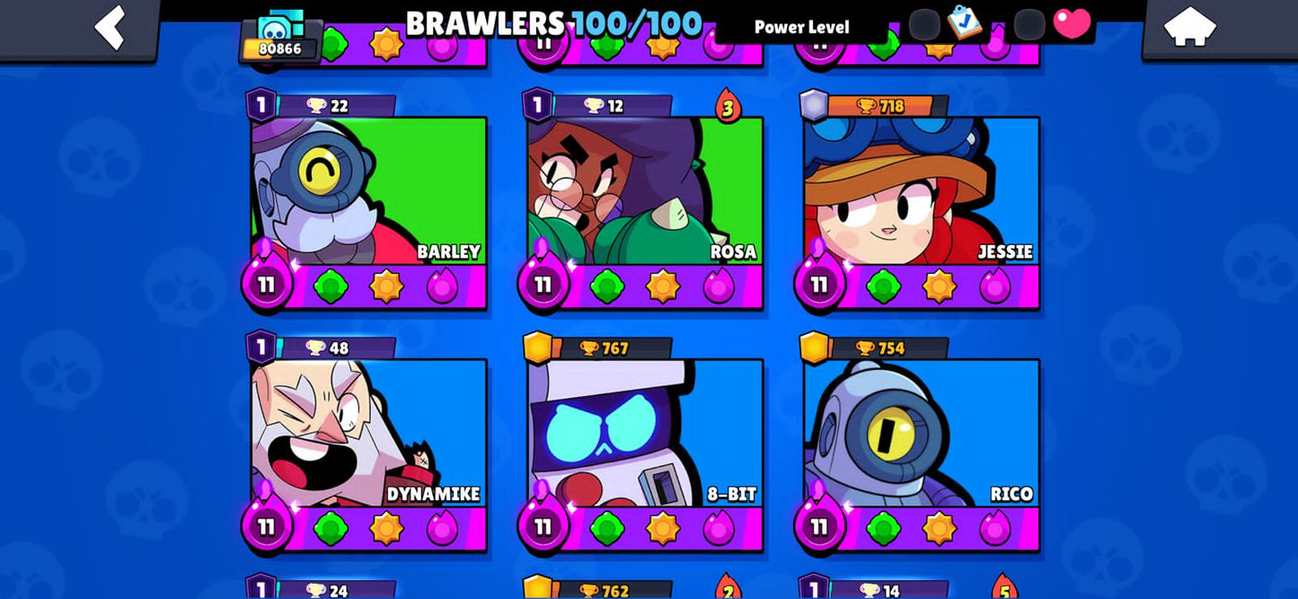 ⚡ Cuenta Brawl Stars