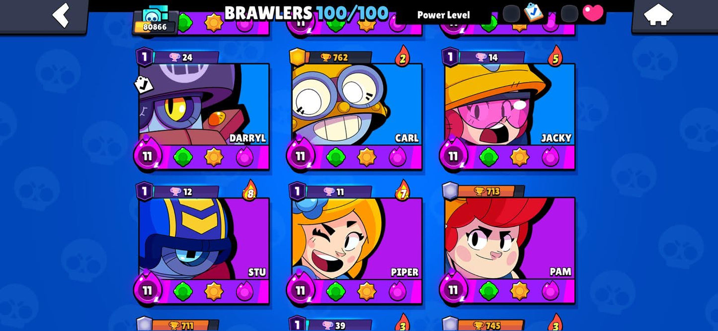 ⚡ Cuenta Brawl Stars