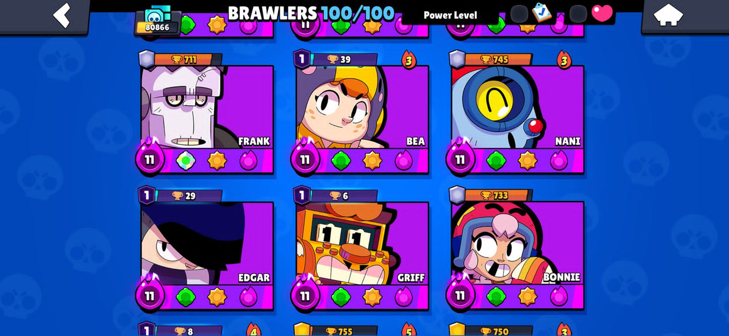 ⚡ Cuenta Brawl Stars