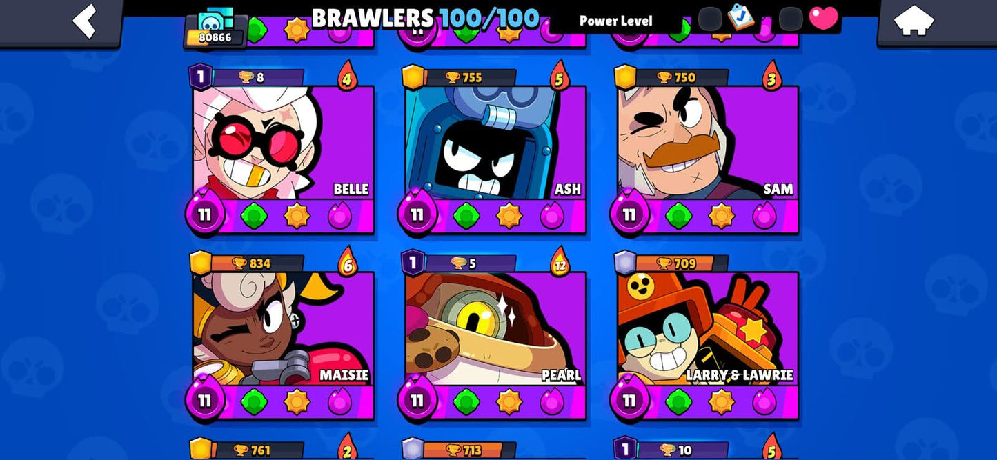 ⚡ Cuenta Brawl Stars