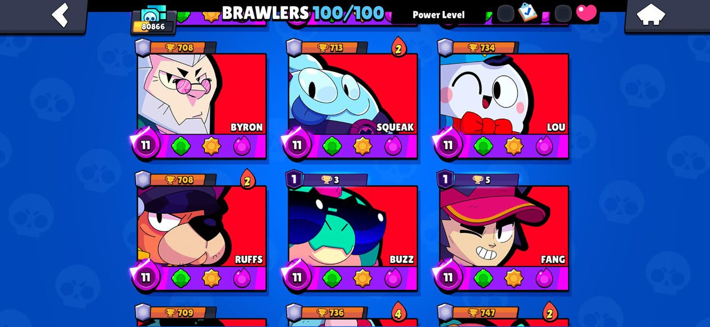 ⚡ Cuenta Brawl Stars
